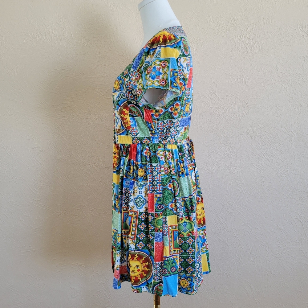 Dangerfield | Multicolor Celestial Patchwork Prin… - image 3